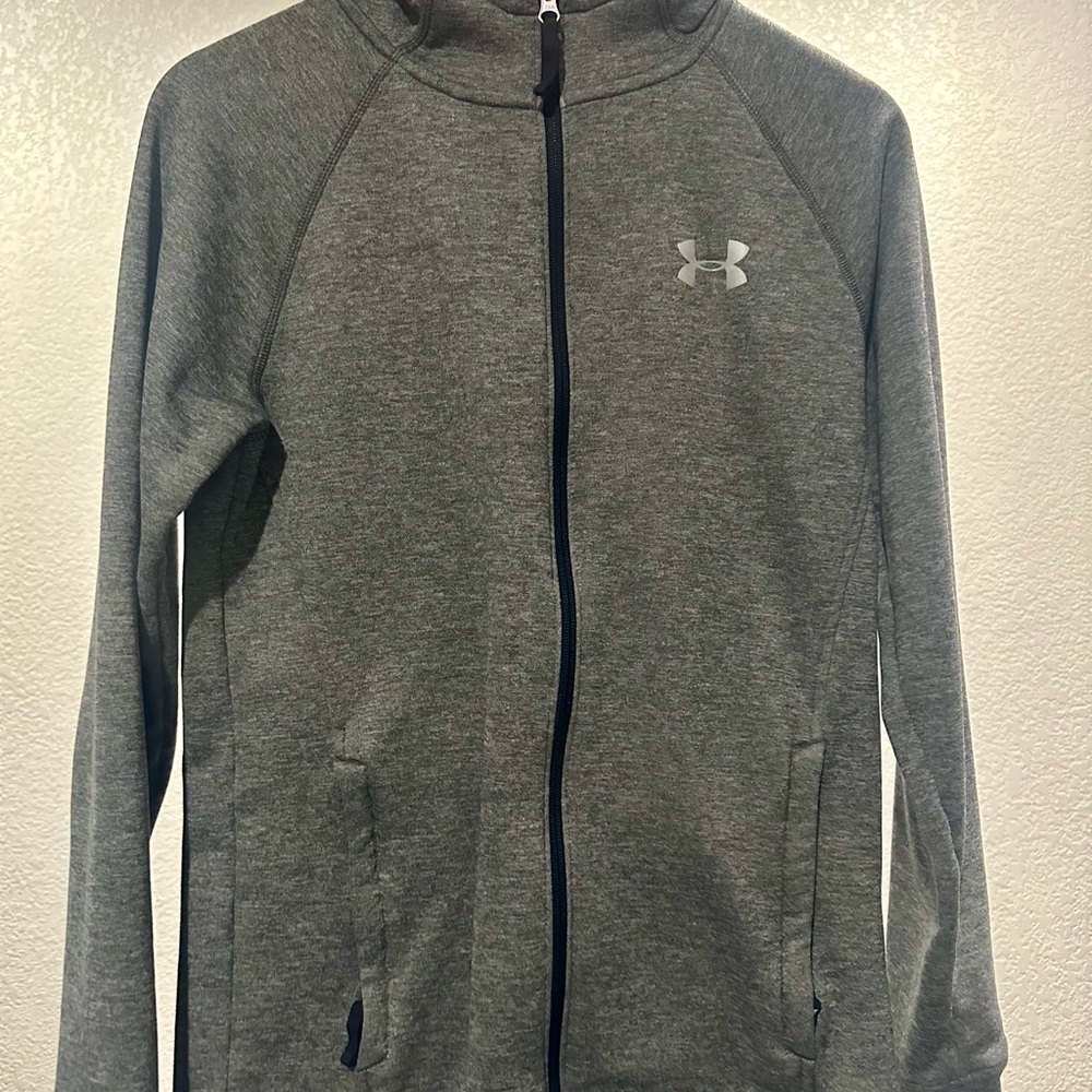 Under Armour Gray Full-Zip Jacket